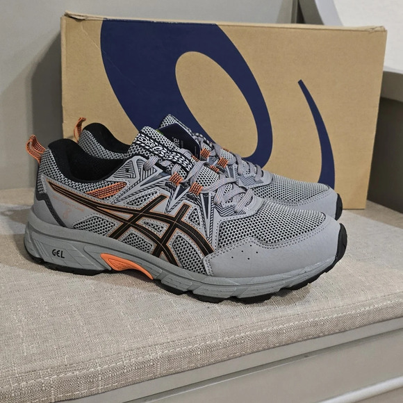 Asics Other - Asics Gel-Venture 8 Mens 9 Extra Wide 4E NEW Sheetrock/Habanero
